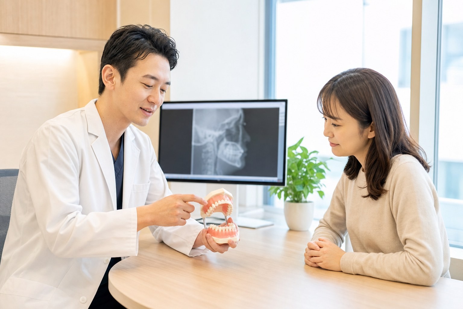 大人の受け口は矯正で対応できる？手術の必要性と費用・治療法を解説