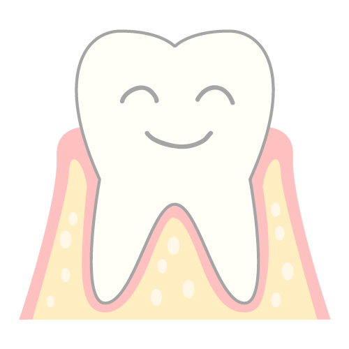 天然できれいの歯