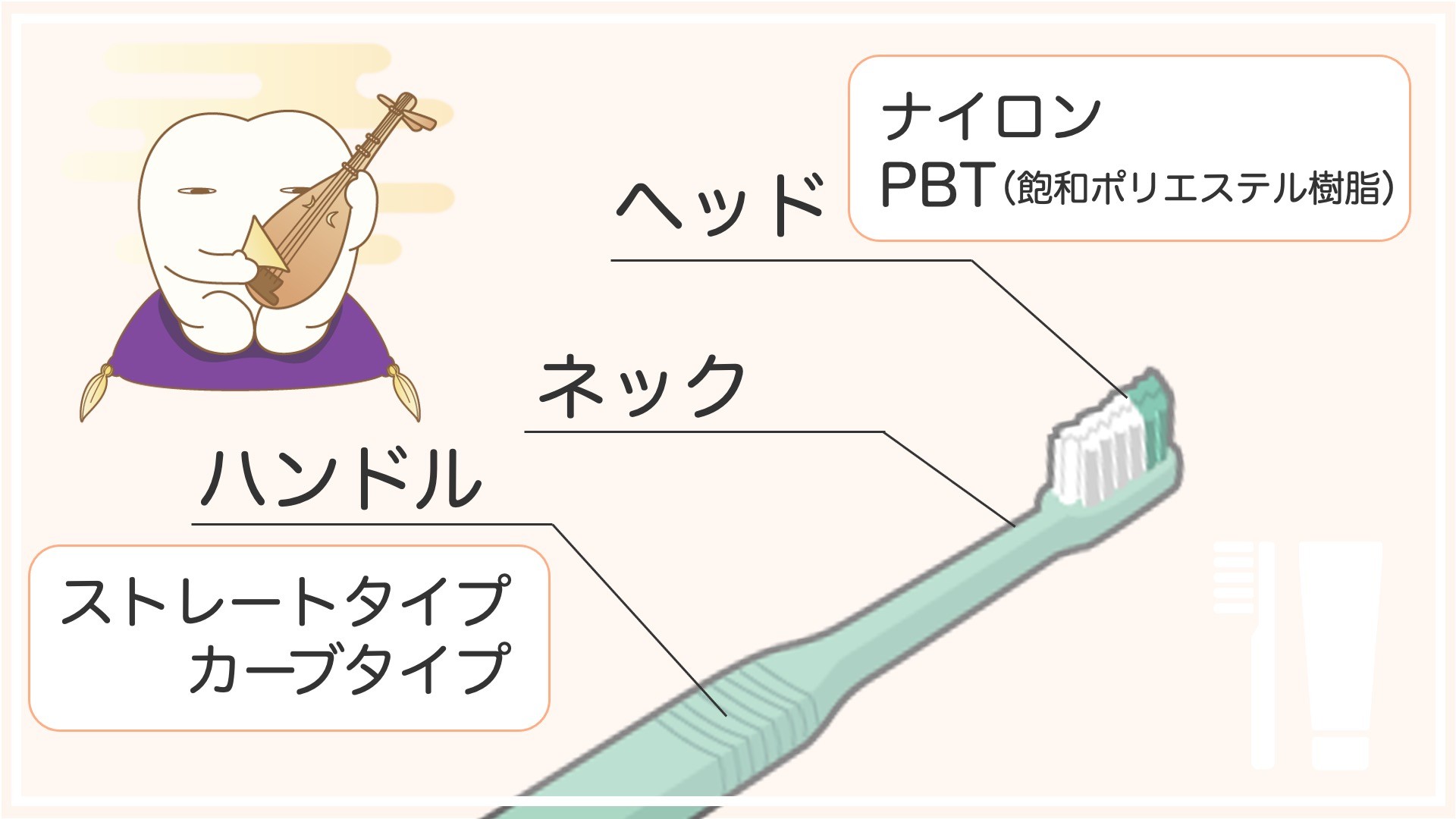 歯磨きのブラシの選び方