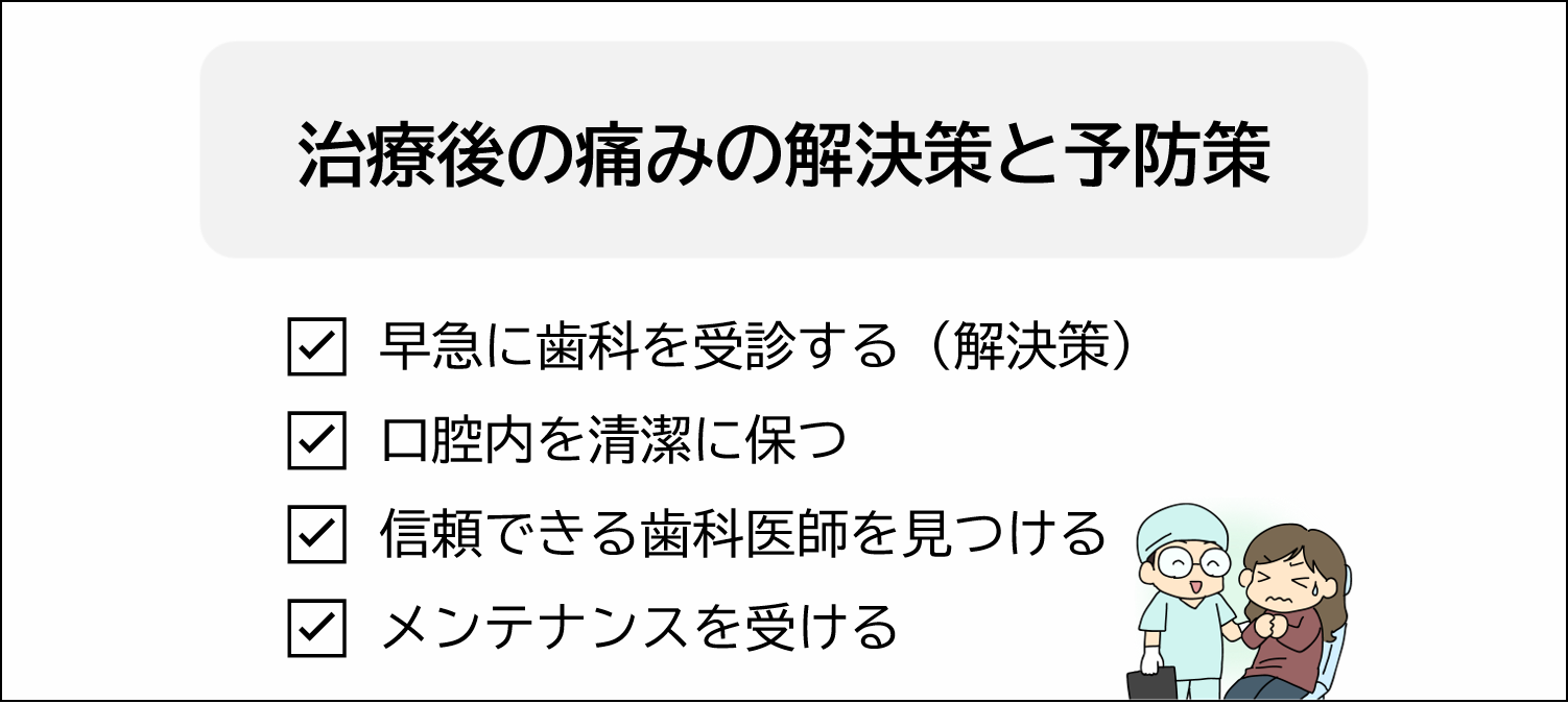 インプラント治療後しばらくして痛みが出た