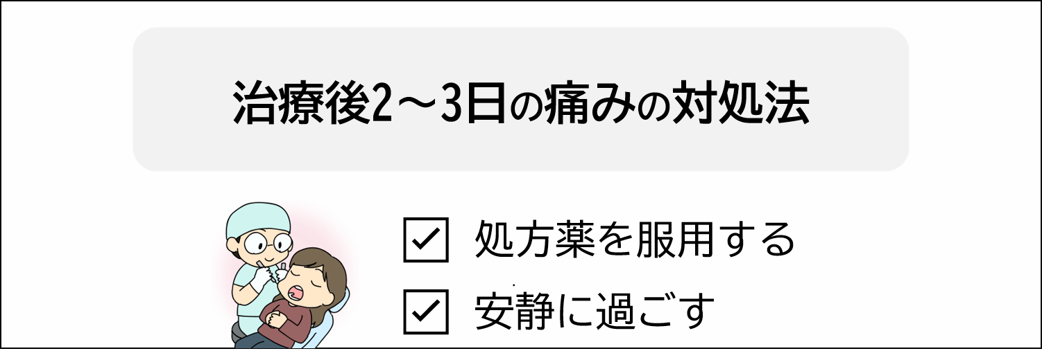 インプラント治療後2～3日の痛みと対処法
