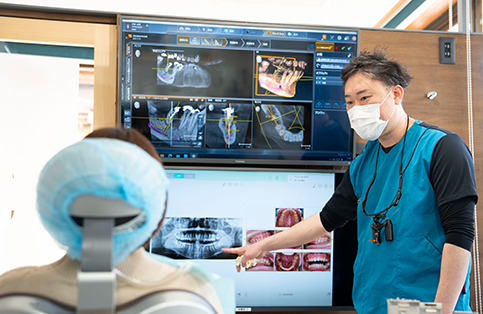 ていねいな対話と診療で安心を