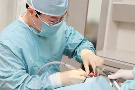 辛い知覚過敏を治療