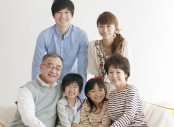 ①健康長寿をサポートします②待合室③器具は減菌消毒しています