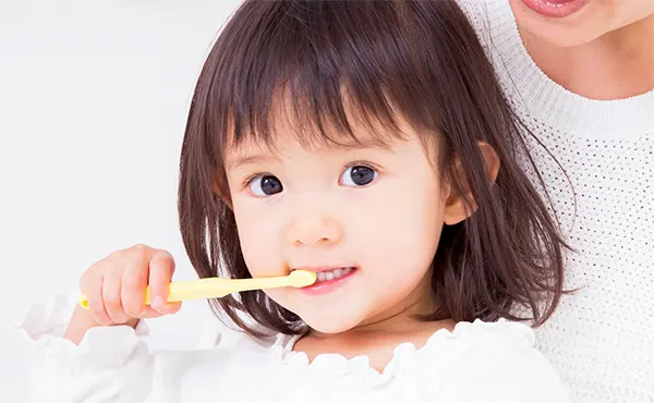 小児歯科専門医と連携し、お子様の成長段階に応じた適切な治療と予防ケアを行っています
