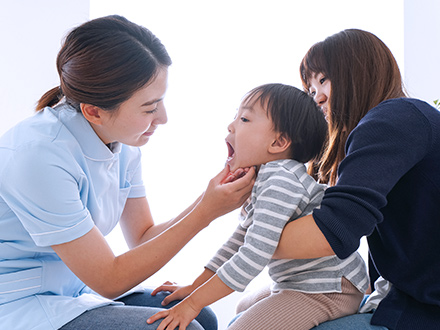 歯医者が怖いと思われないように心がけています