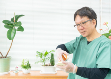 患者様とのコミュニケーションを大切にし、安心感を持っていただけるよう心掛けています。