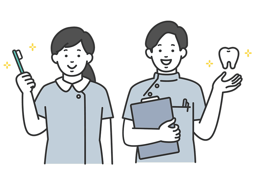 ご自身の歯をできる限り長く健康に保てるようサポートしています。