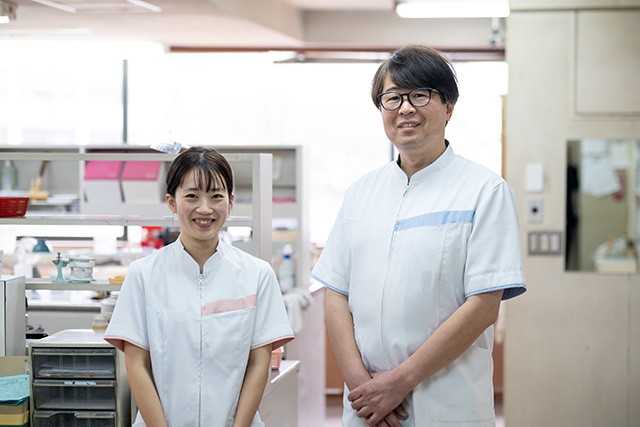 ①痛みを抑えた治療②専門医による矯正治療③院内技工士在籍