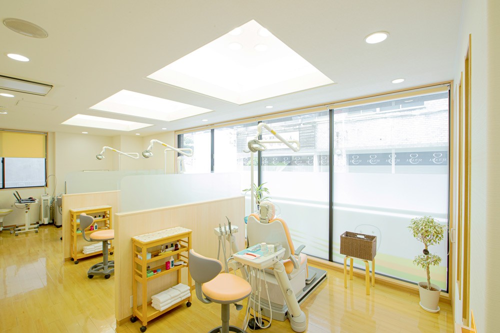 広々とした診療室