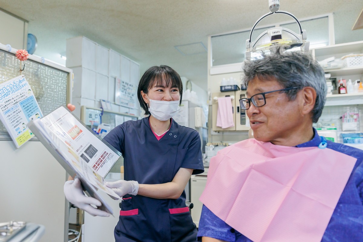 定期的なメンテナンスを通じて、患者様のお口の健康を長く支えています。