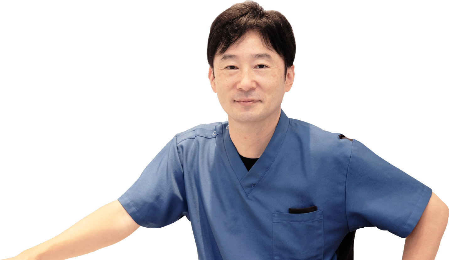 ①医院エントランス ②診療室 ③院長