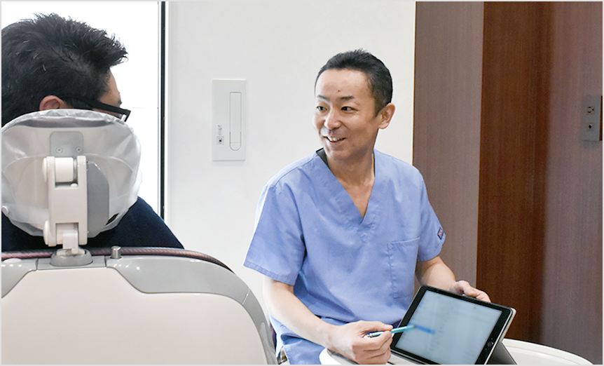 より専門的な治療を行い、スタッフが楽しく仕事できる環境を目指します