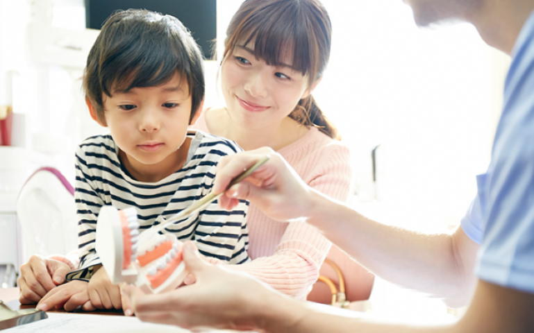 歯医者さんデビューも安心