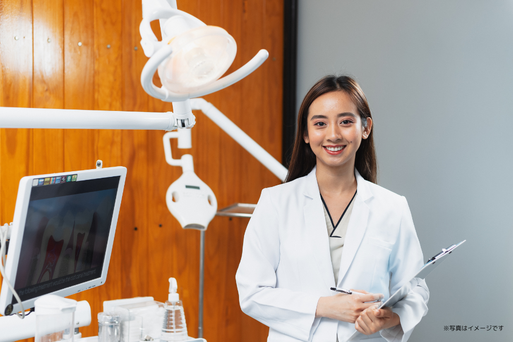 定期的なケアで口腔環境を維持しています