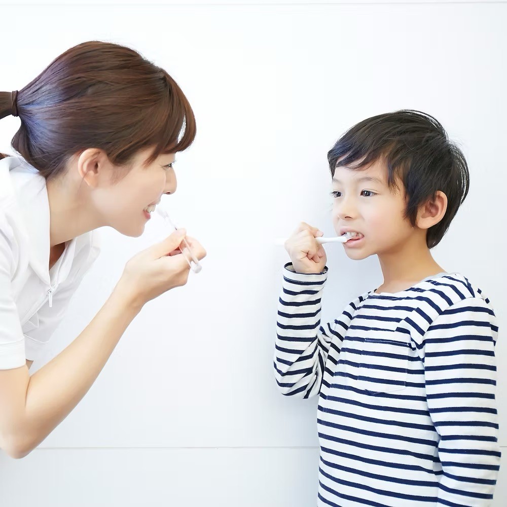 丁寧なブラッシングを行います