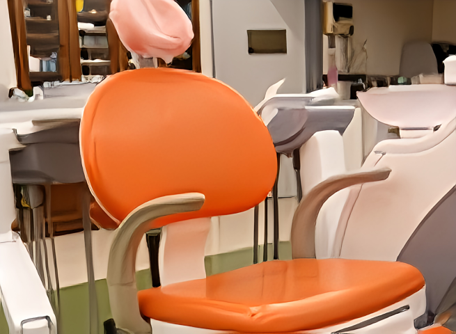 ①外観②受付③治療室