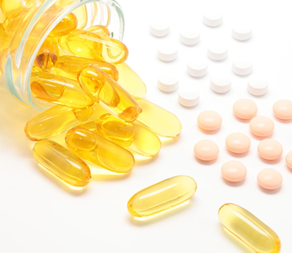 独自のサプリメントセレクションを用い、個々の状態に応じた調整を行っています。