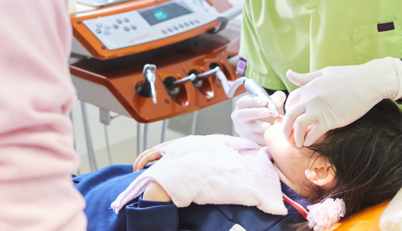 お子様のペースに合わせた診療を行います