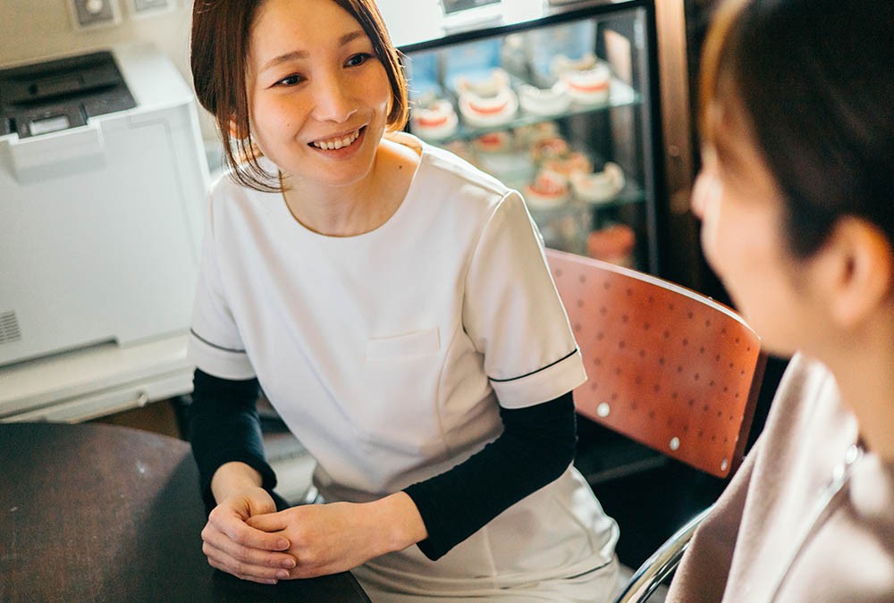メンテナンスで歯を守ります