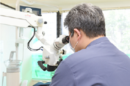 精密な測定や歯石除去を行います