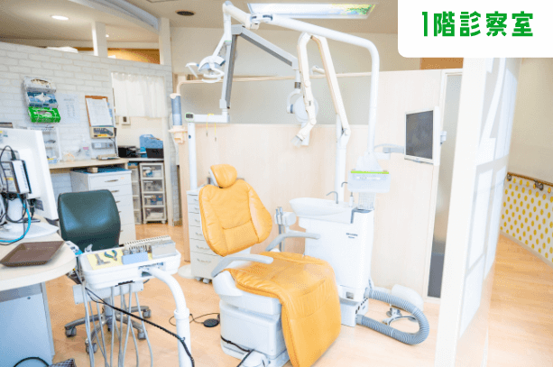①待合室②診察室③プレイルーム