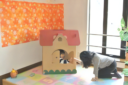 ①クリニック外観②受付③キッズスペース ※画像はイメージです