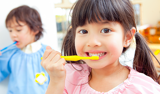 子どもがリラックスできる環境で診療を行います