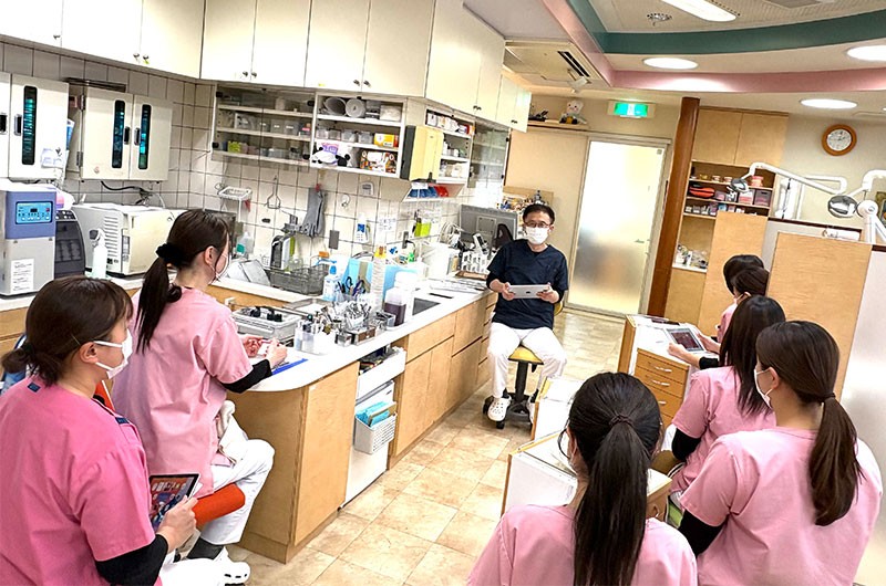 チーム医療で取り組みます