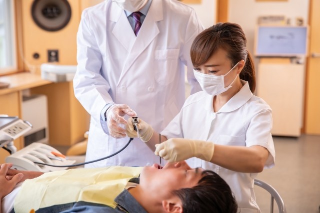 大切な歯を長く守れるよう、大道歯科医院が患者様のお口の健康をサポートいたします。※写真はイメージです。