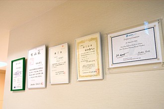 お子様が歯科医院を怖い場所だと感じないよう、優しく接することを心がけています。