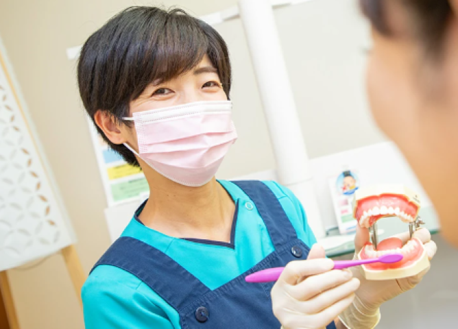 透明感のある美しい白い歯へ