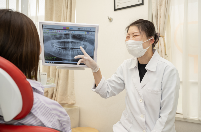 お子様の歯医者嫌いをなくせるよう努めています