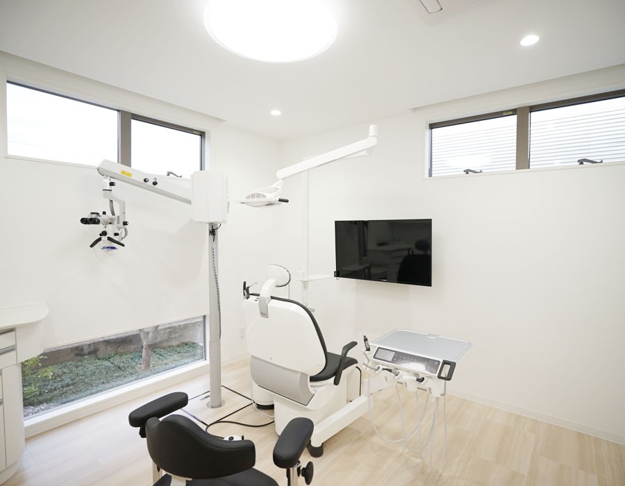 通常の診察室と別に特別診察室がございます