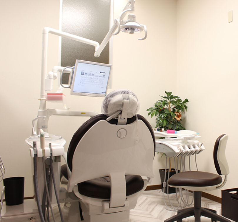 ①受付②待合い③診療室