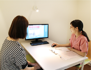 女性医師が在籍。優しく丁寧に楽しく診察しましょう。