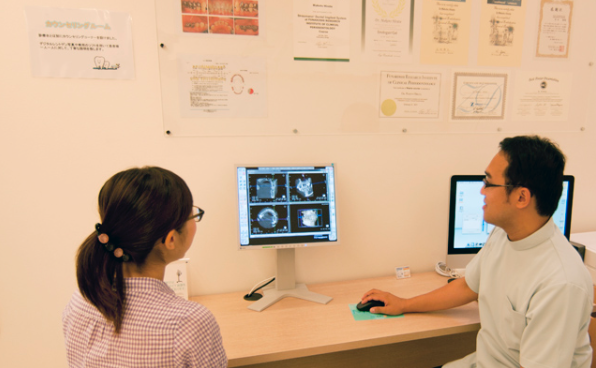 患者様一人ひとりとのコミュニケーションを大切にしています