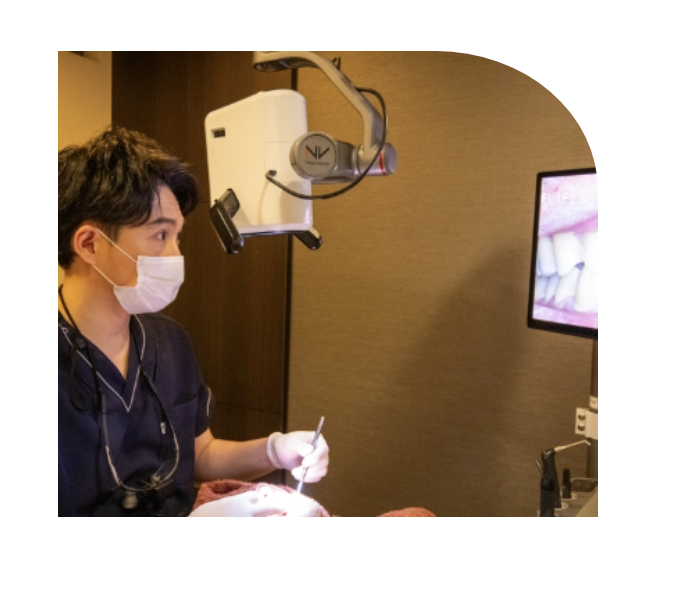 北山デンタルクリニック銀座ではマイクロスコープを導入し、精密治療を提供しています