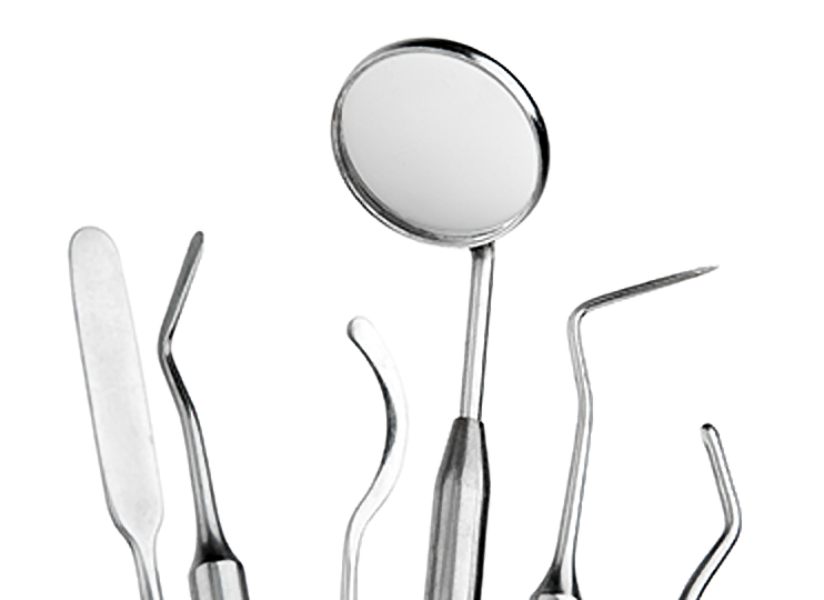 金属を使用しない詰め物です