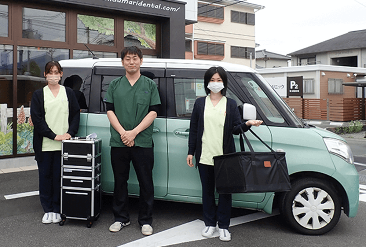 ご自宅に伺い治療を行います