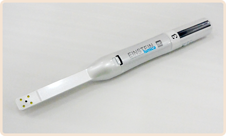 口腔内カメラにより細部まで見逃しません