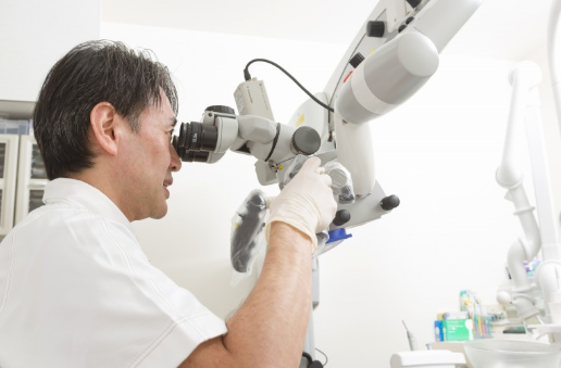 マイクロスコープも使用します