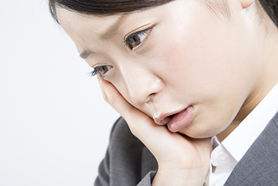 早期治療が大切です