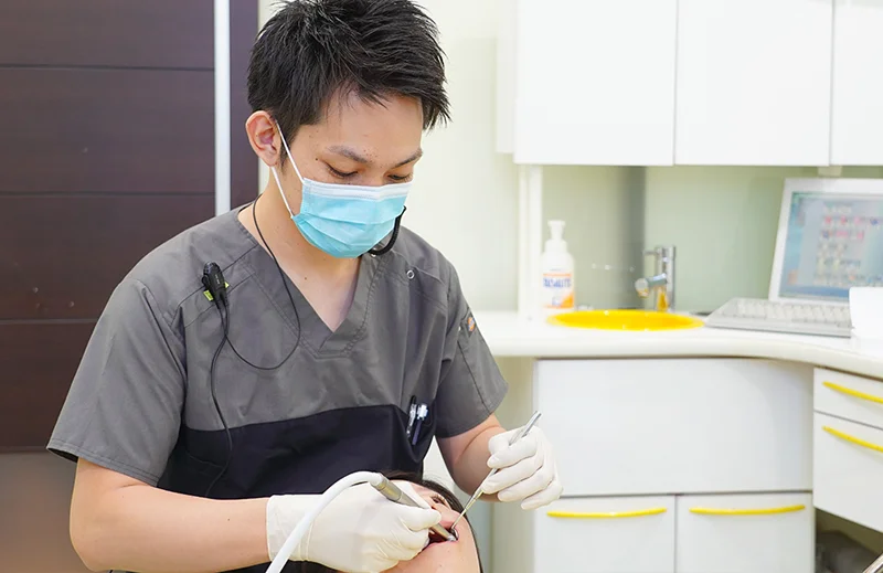 できるだけ負担を抑えた安全な治療を心がけています。