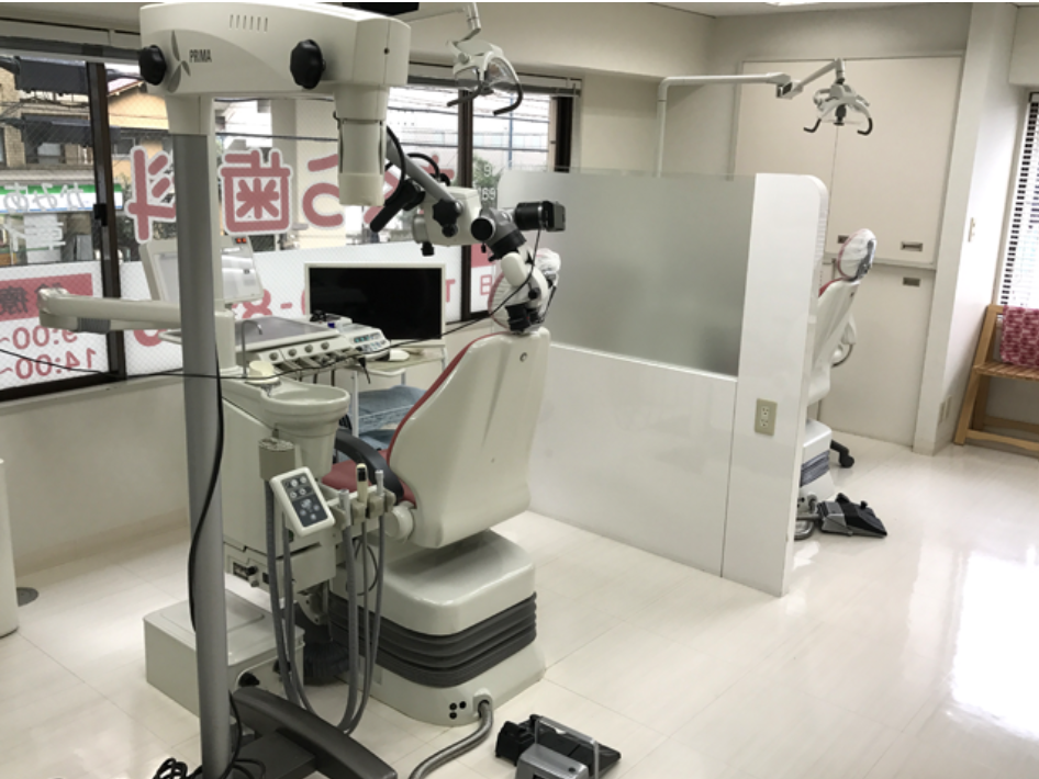 ①Good Smile Good Breath Good tooth ②診療室 ③診療時間