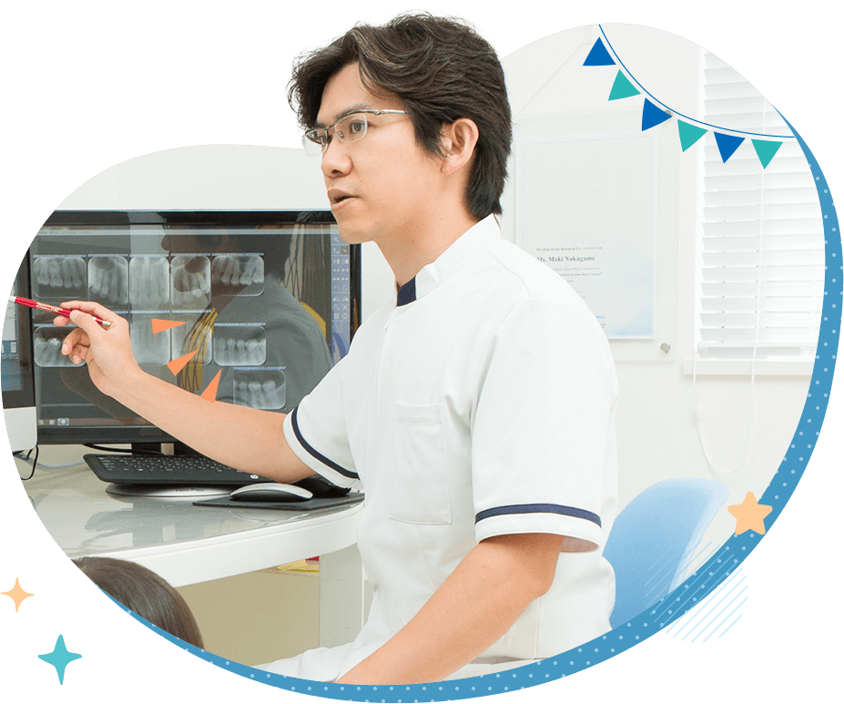 歯並びの根本原因と機能改善を重視しています