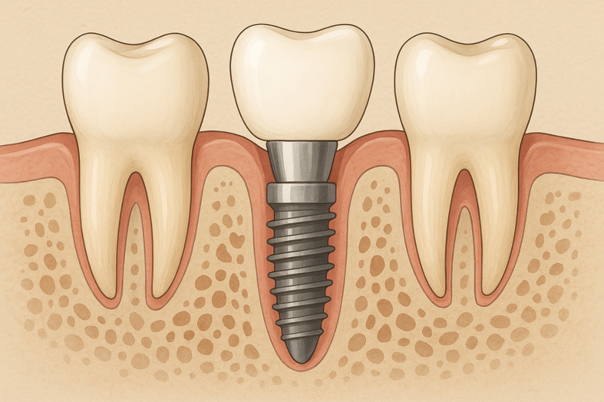 インプラント-噛む力と見た目の両立が可能！