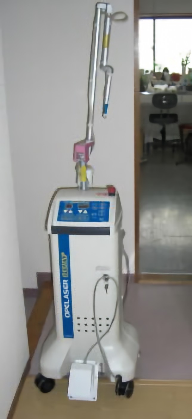 レーザー治療器を導入