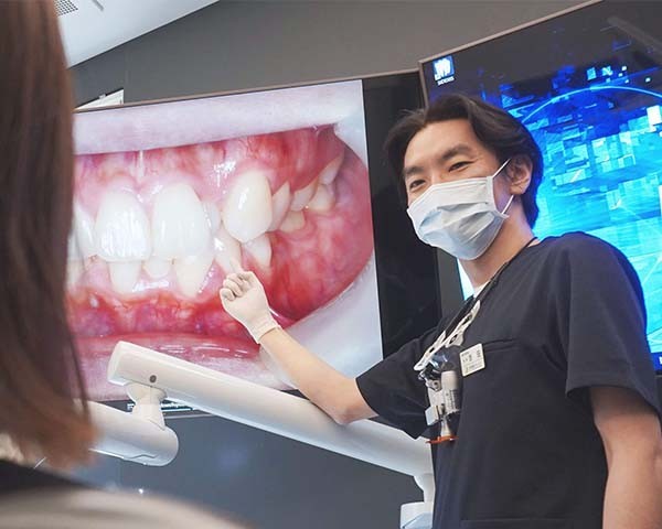 治療の前には十分な説明を行います