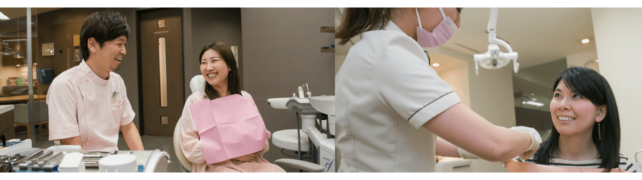 患者様のライフスタイルや症状に合わせたマウスピース治療が提供されています